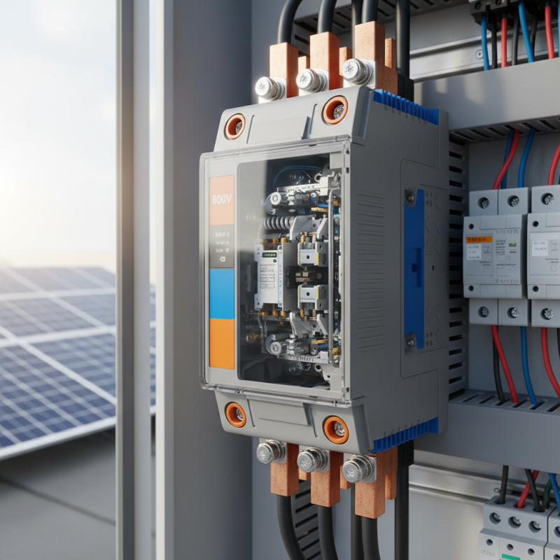 What is China Solar System 800V MCCB and Its Benefits?