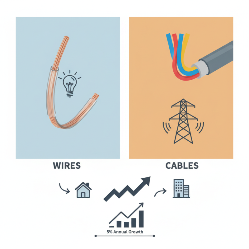 What is the Difference Between Wires and Cables?