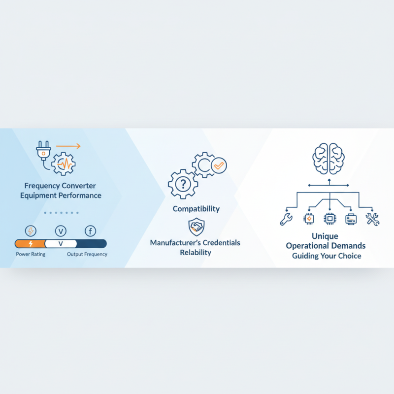 Essential Tips for Choosing the Right Frequency Converter?