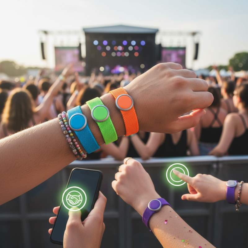 Top 10 Benefits of Using Elastic RFID Wristbands for Events?