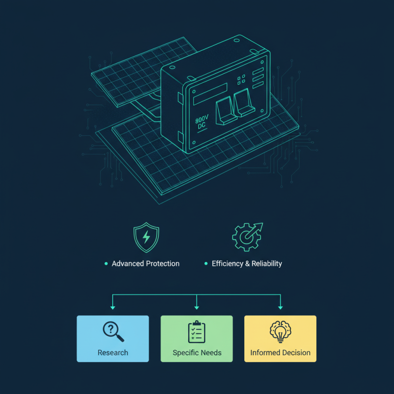 China Solar System 800v MCCB Best Options for Global Buyers?