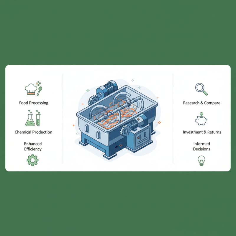 Top 10 Double Shaft Mixers in China for Your Business Needs?