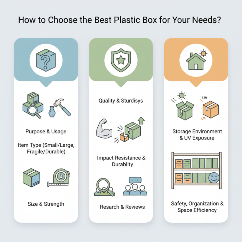 How to Choose the Best Plastic Box for Your Needs?