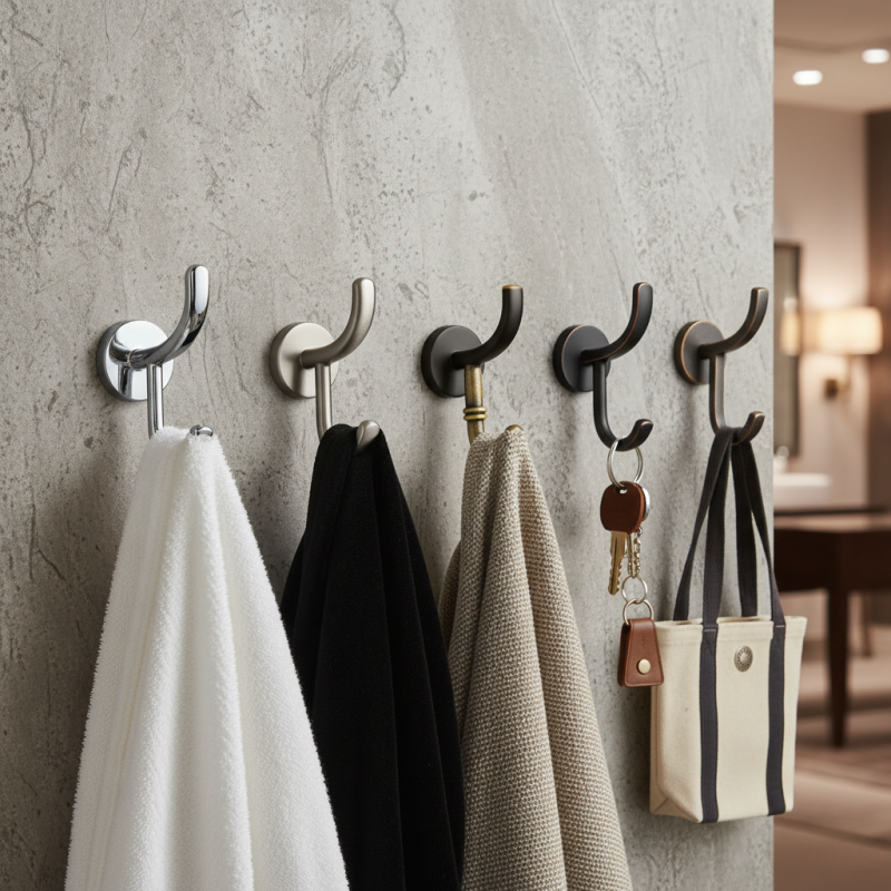 Top 5 Tips for Choosing Zinc Alloy Robe Hooks for Your Business?