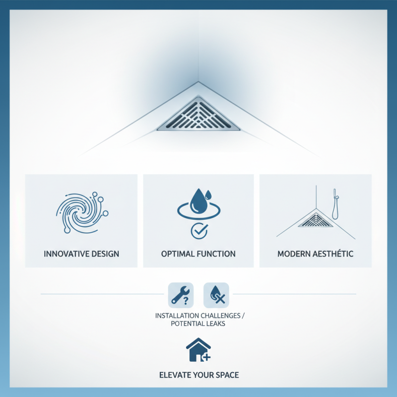What is a Треугольный Душевой Трап and How Does It Function?