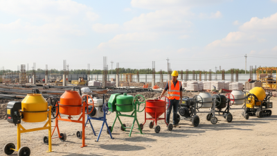 Top 10 Small Cement Mixer Concrete Options for Your Projects?