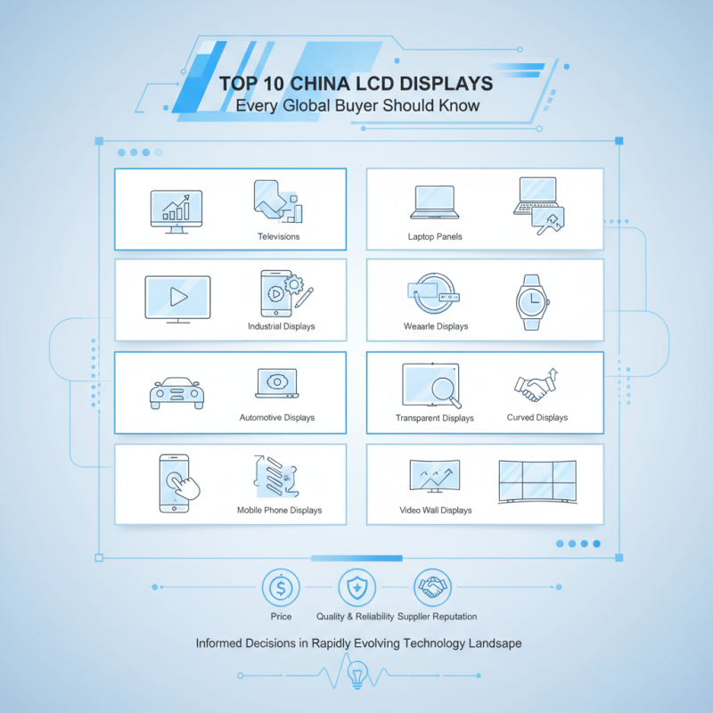 Top 10 China LCD Displays Every Global Buyer Should Know?