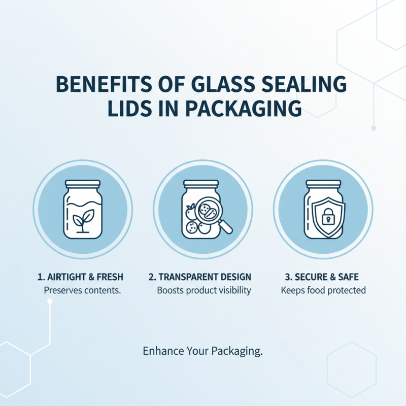 Why Choose Glass Sealing Lids for Your Packaging Needs?