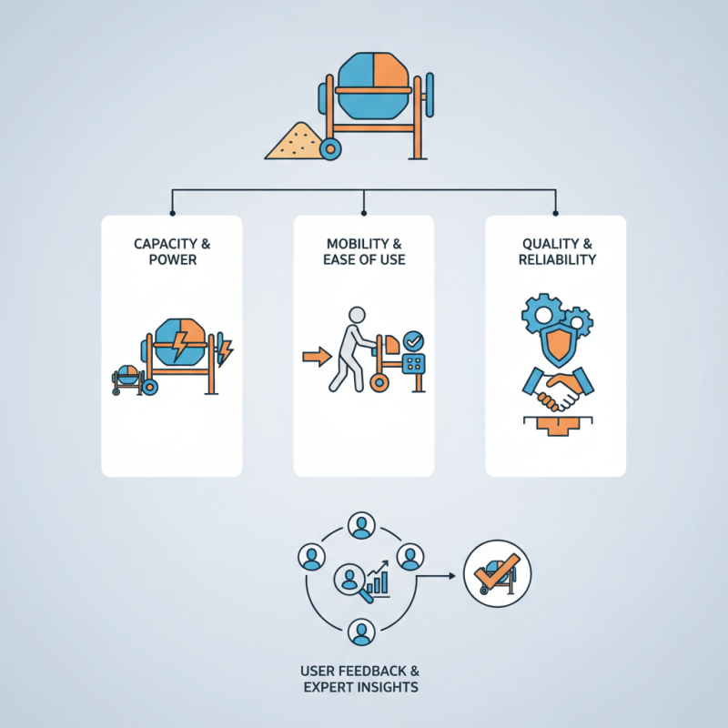 How to Choose the Best Small Cement Mixer for Concrete?