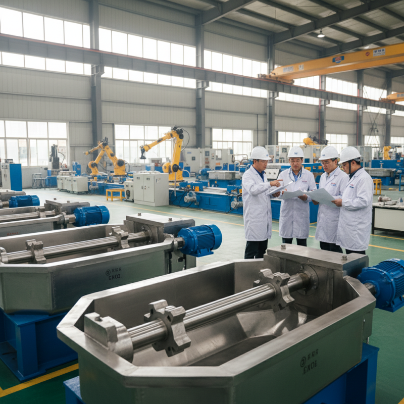 Top Tips for Sourcing Double Shaft Mixers from China?