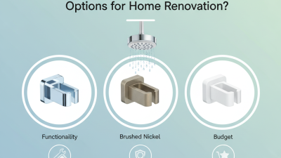 2026 Top Shower Head Holder Options for Home Renovation?