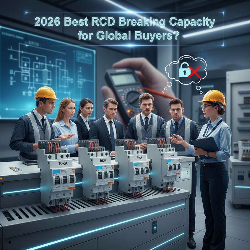 2026 Best RCD Breaking Capacity for Global Buyers?