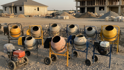 Top 10 Small Cement Mixer Concrete Options for Your Project?