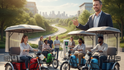 How to Choose the Best Electric Passenger Tricycle for You?