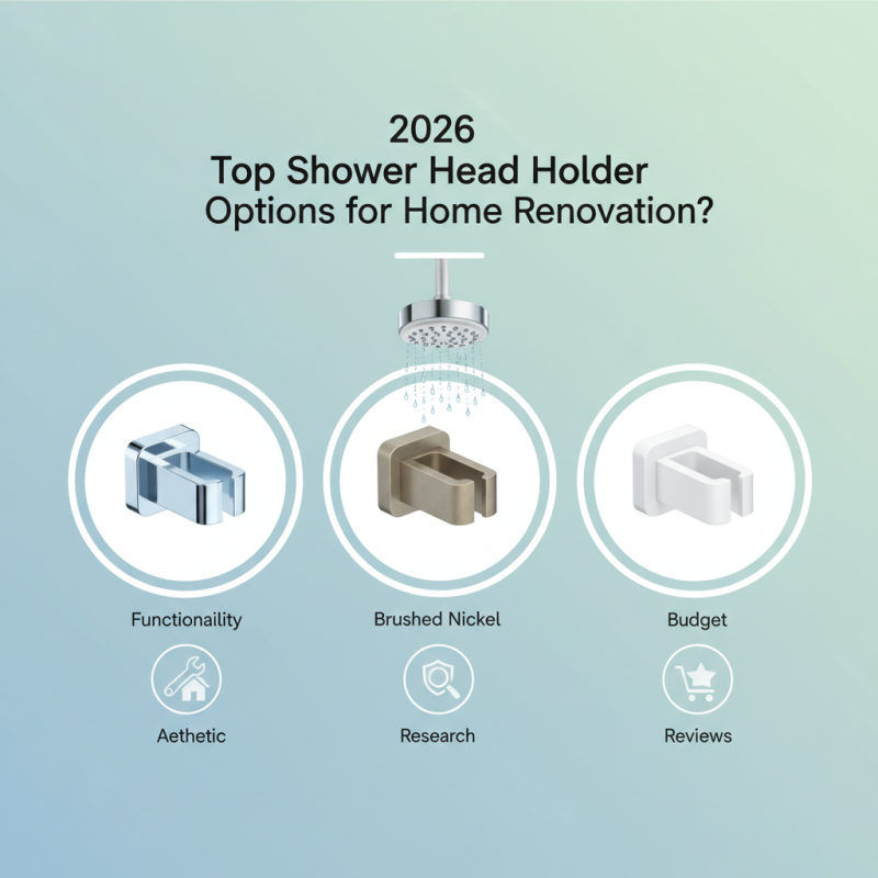 2026 Top Shower Head Holder Options for Home Renovation?