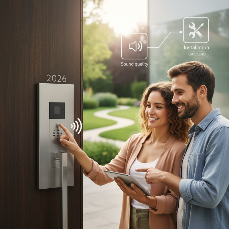 2026 How to Choose the Best Audio Door Intercom System?