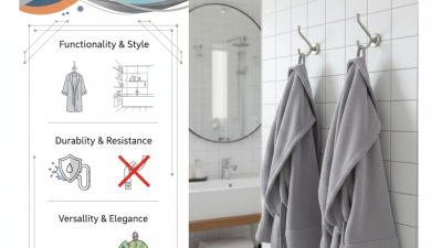 Why Choose Zinc Alloy Robe Hooks for Your Home Decor?