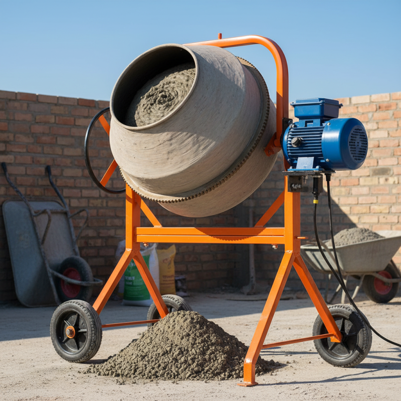 Top 10 Small Cement Mixer Concrete Options for Your Projects?