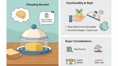 Best Butter Dish With Lid for Global Buyers?