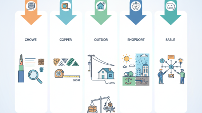 Top 5 Tips for Choosing the Right Drop Cable for Your Needs?