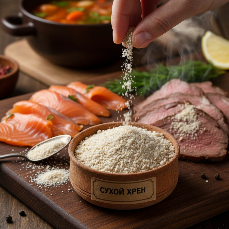 What is Сухой Хрен and How to Use it in Cooking?