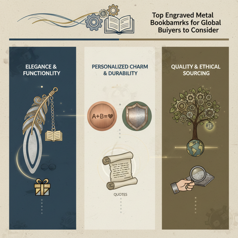 Top Engraved Metal Bookmarks for Global Buyers to Consider?