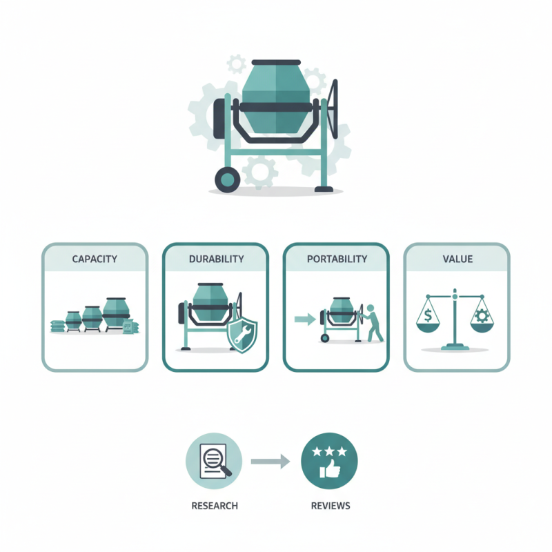 Best Small Cement Mixer for Concrete Mixing Needs?