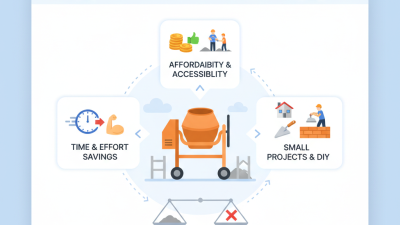 What is a Small Cement Mixer Concrete and its Benefits?