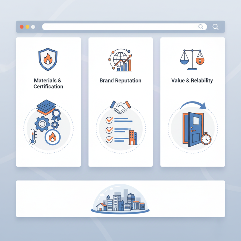 Top Composite Fireproof Doors for Global Buyers Must Know?