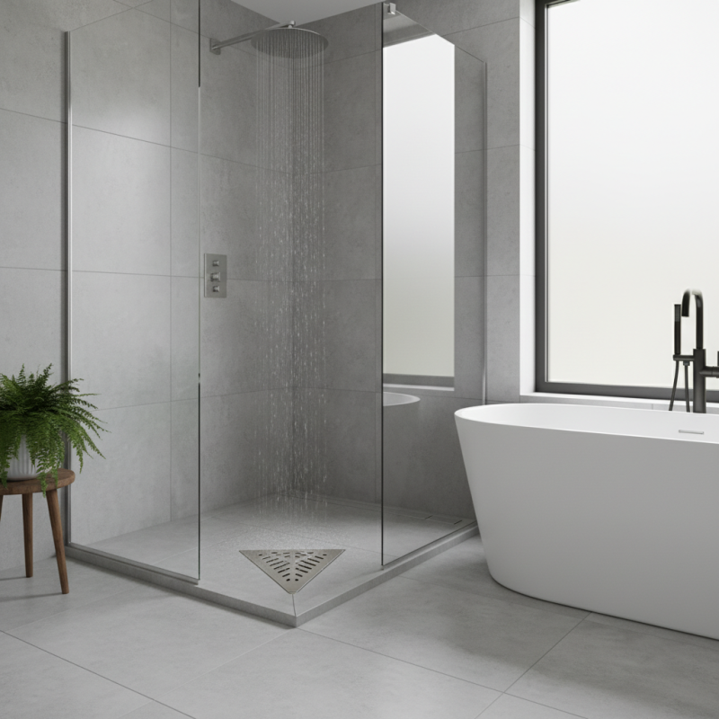 Top 5 Triangle Shower Drains to Elevate Your Bathroom Design?