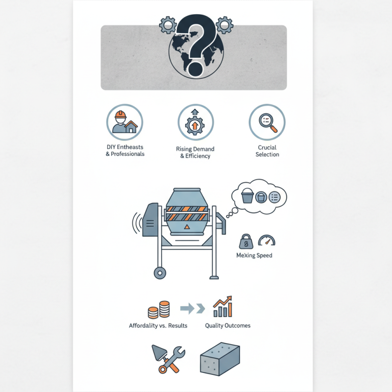 Best Small Cement Mixer for Concrete in 2026 for Global Buyers?