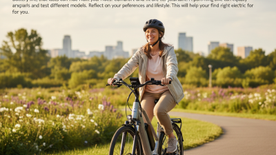 How to Choose the Best Electric Bike for Your Needs?