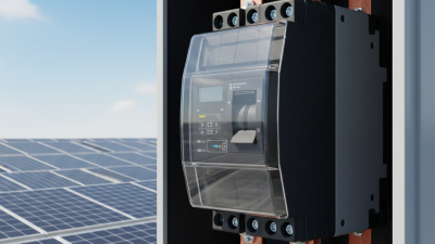 How to Choose the Best China Solar System 800V MCCB?