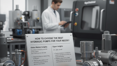 How to Choose the Best Hydraulic Pumps for Your Needs?