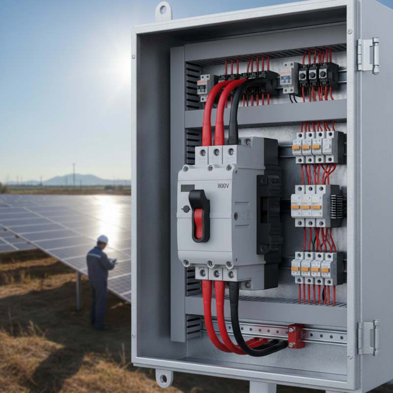 How to Choose the Right 800v MCCB for China Solar Systems?