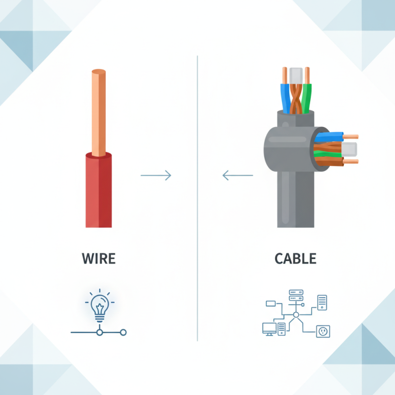 What is the Difference Between Wires and Cables?