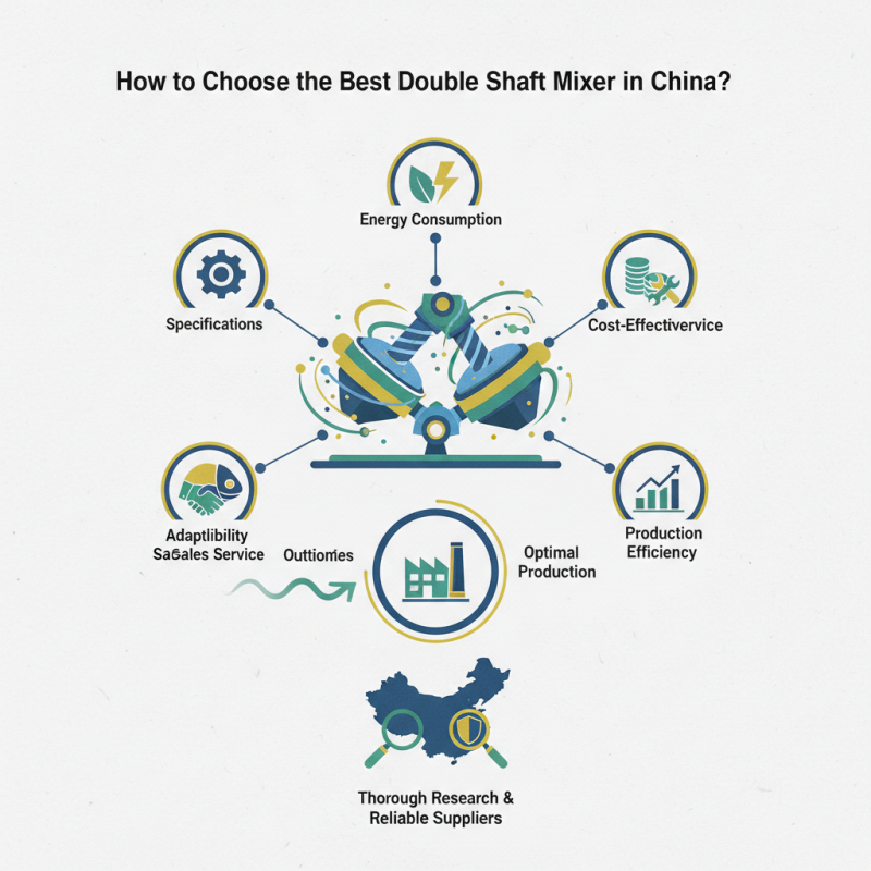 How to Choose the Best Double Shaft Mixer in China?