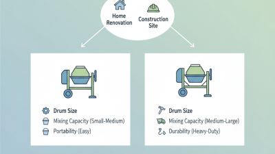 How to Choose the Best Small Cement Mixer for Concrete?