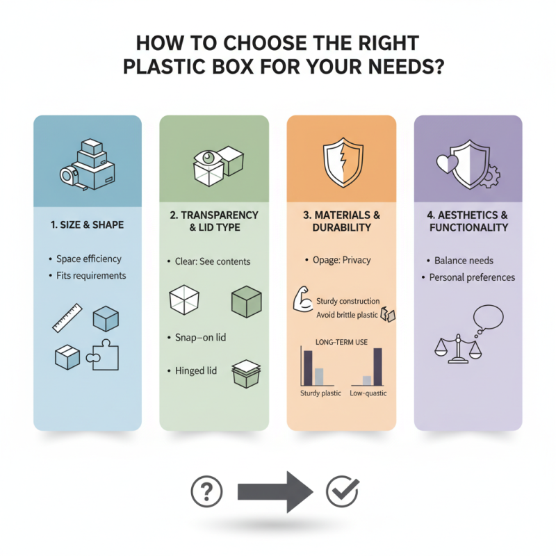 How to Choose the Right Plastic Box for Your Needs?