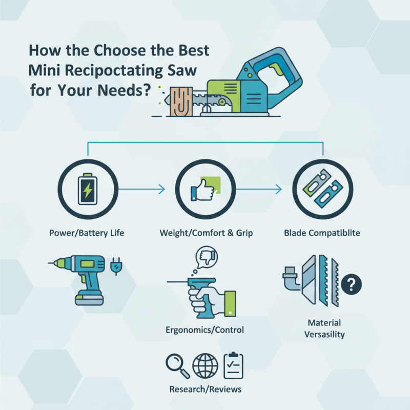 How to Choose the Best Mini Reciprocating Saw for Your Needs?