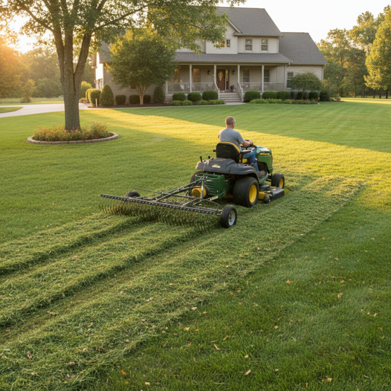 Top 10 Riding Mower Rake Options for Efficient Lawn Care?