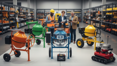 2026 Top Small Cement Mixer Concrete Options for Buyers?