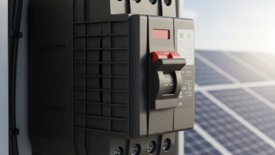 How to Choose the Right China Solar System 800V MCCB?
