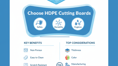Top Tips for Choosing HDPE Cutting Board Material?