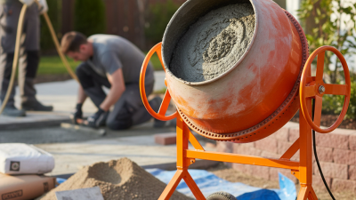 2026 Best Small Cement Mixer for Your Concrete Needs?