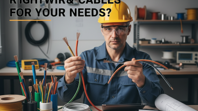 2026 How to Choose the Right Wires and Cables for Your Needs?