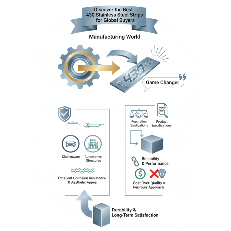 Discover the Best 430 Stainless Steel Strips for Global Buyers