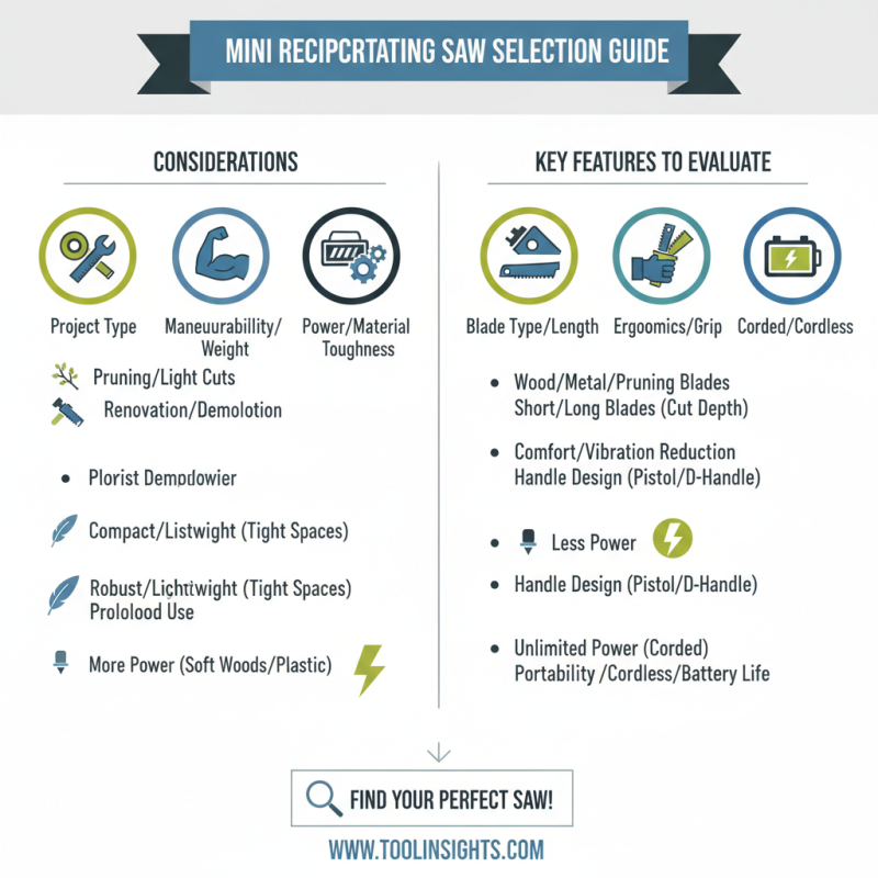 How to Choose the Best Mini Reciprocating Saw for Your Needs?