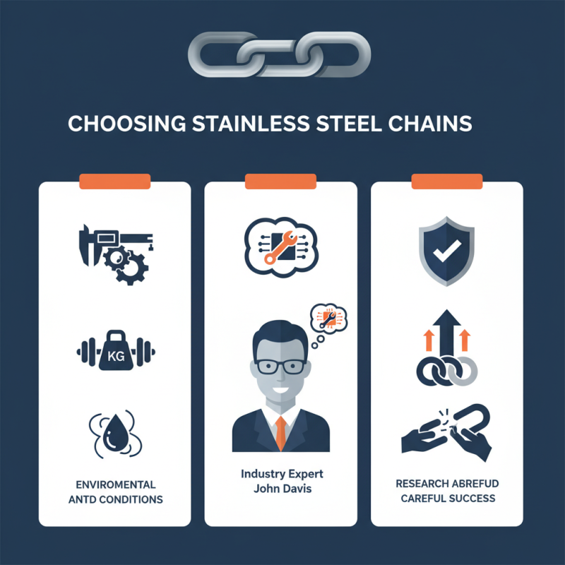 How to Choose the Best Stainless Steel Chains for Your Needs?