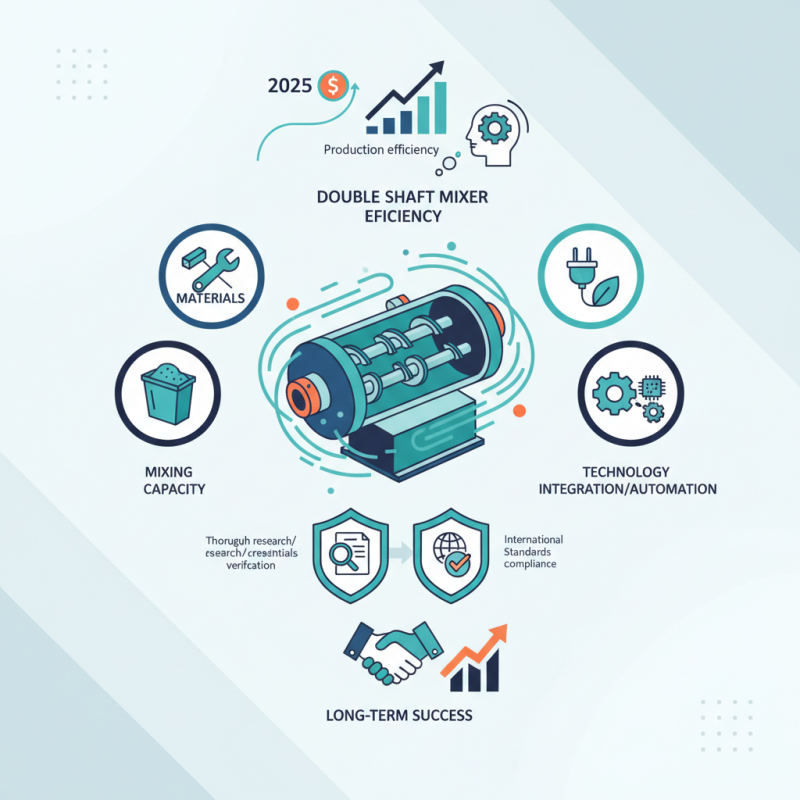 How to Choose the Best Double Shaft Mixer from China?